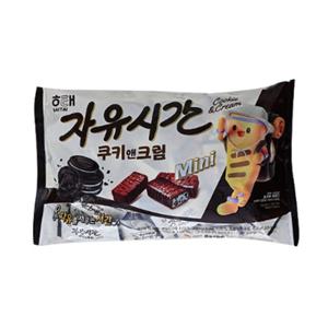 해태 미니 자유시간 쿠키앤크림 400g