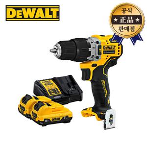 디월트 충전햄머드릴 DCD706D2 12V 2배터리 2.0ah 드릴드라이버 충전드라이버 충전드릴