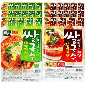 백제 쌀국수 육개장맛15개+얼큰한15개/즉석쌀국수