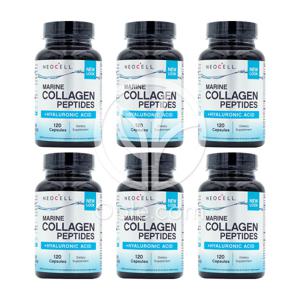 6개 먹는 마린 콜라겐 저분자 펩타이드 2000 mg 120 캡슐 Neocell