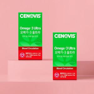 갤러리아 rTG 알티지 오메가3 울트라 600mg 50캡슐 2개 100일분