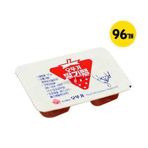 오뚜기 일회용 디스펜팩 딸기쨈 12g x96개