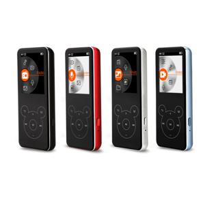 쉬크 A5 MP3 블링-레드 4GB / FM/스피커/TF128GB확장