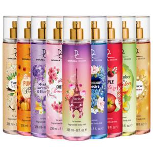 도랄 퍼퓸 바디 미스트 236ml 12종 1+1 / 샤워코롱 바디 케어 보습 스프레이 헤어 향수