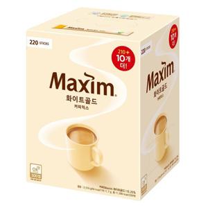 갤러리아 동서 맥심 화이트골드 커피믹스 210T+10T