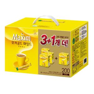 맥심모카골드커피믹스 200T(50T x 4개)