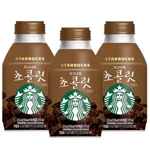 (현대Hmall)스타벅스 시그니처초콜릿275ml x 12캔