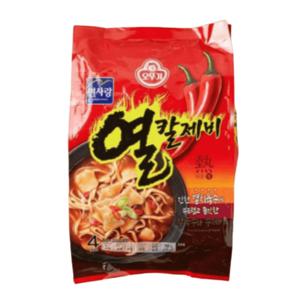 오뚜기 열칼제비 열라면 4인분 768g 트레이더스