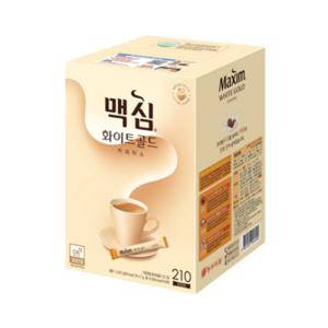 동서 맥심 화이트골드 커피믹스 210T
