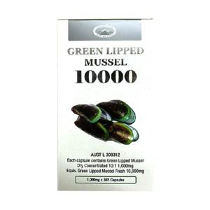 초록홍합 뉴질랜드 초록입 초록잎 푸른 그린 홍합 10000mg 365정 호주 네이쳐스탑 1개
