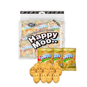 해피무 버터맛 비스킷 480g(12gx40개입) 대용량 쿠키과자