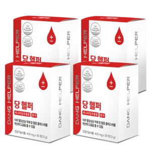 당헬퍼 혈당케어 바나바잎 400mg x 120정 4개월분 식후혈당상승억제 콜레스테롤관리