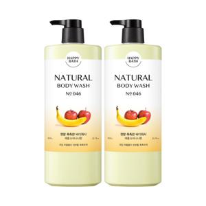 해피바스 정말 촉촉한 바디워시 900g x2개  순한 바디워시