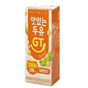 남양 맛있는 두유 GT 고칼슘 달콤한맛 190ml x24