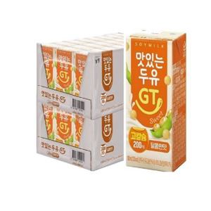남양 맛있는 두유 GT 고칼슘 달콤한맛 190ml x48 무료배송