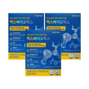 GC녹십자 마이크로바이옴 맥스바이오틱스 4g x 30포 x 3박스