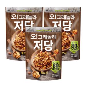 오리온 오그래놀라 저당 통보리 360g x 3개
