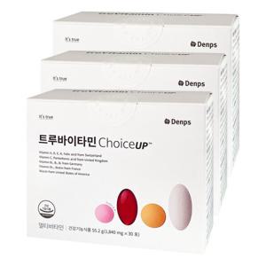 멀티비타민 덴프스 트루바이타민 초이스업  1840mg x 30포 3박스 한팩비타민 TB