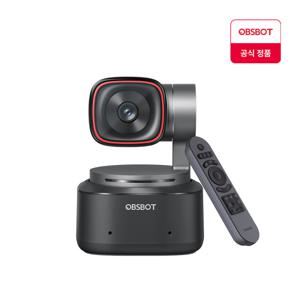 OBSBOT Tiny 2 옵스봇 타이니2 AI 4K PTZ 웹캠 리모컨 세트 AI 스트리밍 4K PTZ 카메라