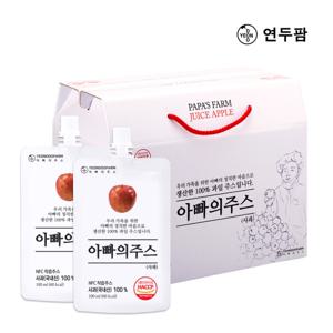 연두팜 아빠의주스 사과즙 100ml 40개입 1박스