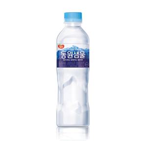 총80개 동원샘물 500ml 생수500ml  동원샘물500  유/무라벨 랜덤 동원생수 생수500 물500 직원 학교생수