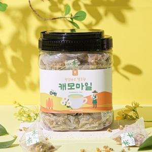 캐모마일 차 삼각티백 미세플라스틱없는 생분해필터 1g 100개