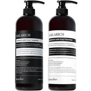 지루성두피 탈모증상완화 샴푸 헤어트리트먼트 대용량 세트 1000ml + 1000ml 1개