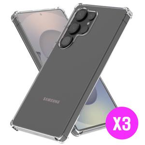 발로아 갤럭시 투명케이스 범퍼 젤리 하드 S25 S24 S23 S22 플러스 울트라 변색없는 방탄 슬림 실리콘 1+1+1