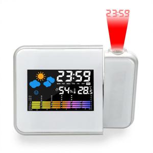 디지털 LED 탁상시계 프로젝션빔 날짜 온도 무소음 알람시계 ODM-CLOCK15