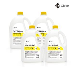 퓨어 베이킹소다 세탁 액체세제 2.5L 4개/중성세제/탄산소다/드럼세탁기/대용량세제/운동화세탁