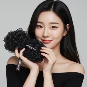 1+1+1+1 머천트 빅 샤워볼 부드러운 소프트 버블 저자극 대왕 목욕 스펀지 성공샤워볼