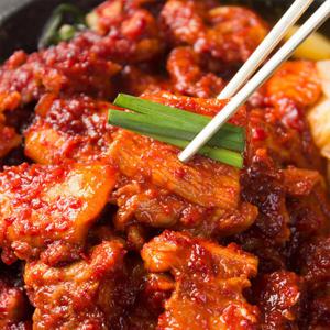 기사식당 제육볶음 100% 한돈 특허양념 돼지불백 돼지불고기 500g