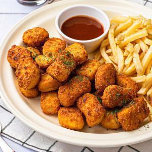 마니커 리얼통살 치킨너겟 300g x 4팩/국내산 닭고기 80.75%