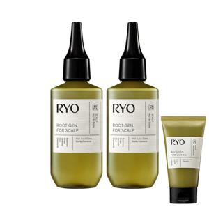 려 루트젠 탈모증상전문케어 두피에센스 80ml 2개 + 려 루트젠 탈모전문케어 여성샴푸 100ml 1개 증정