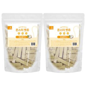 1+1네이처잇 몬스터 펫츄 칼슘플러스 500g 치석제거덴탈껌/개껌/강아지대용량간식/애견간식/강아지껌