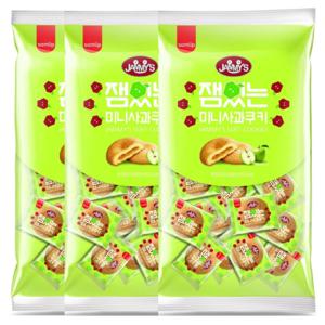 삼립 잼있는 미니사과쨈쿠키 320g(20입) x 3개