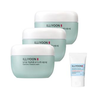일리윤 히알루론 모이스춰  수분크림 100ml 3개 + 일리윤 세라마이드 아토 집중 크림 30ML 1개 증정