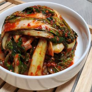 맛있는얼갈이김치1.5kg 원재료100%국내산