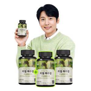 유기농 국내산 리얼 여주정 90정 대용량 2+1병 (총 3병) / 여주환 여주분말 +콤부차 3종 증정