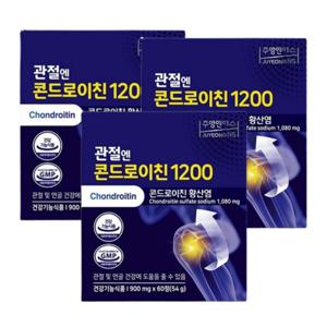 관절엔 콘드로이친 1200 소유래 소연골 콘도로이친 콘트로이친 3박스(180정)