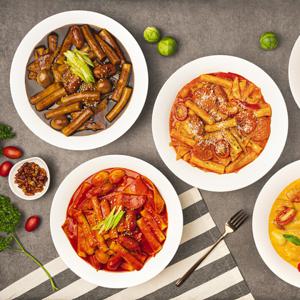 실속떡볶이를  만드는 녀석들 오리지널 국물 떡볶이(밀떡200g+어묵30g+오리지널소스110g)총340g