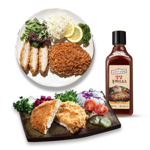 한돈 고구마치즈(120g5장)+생선까스(10장)+돈까스소스(100g)               Set할인상품