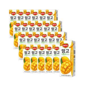 델몬트 망고 드링크 190ml 24팩 2박스(총 48팩)/과즙주스/주스/음료/과채음료