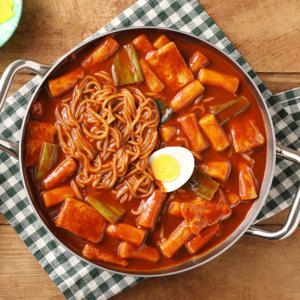 푸딩팩토리 매콤한 불쫄볶이 510g 1+1 총2팩 (떡 쫄면 어묵 소스 완벽패키지) 쫄면 떡볶이