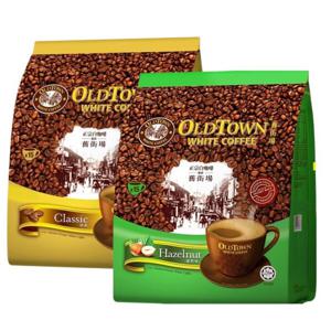 올드타운 OLDTOWN 화이트 커피 클래식 헤이즐넛 싱가포르 말레이시아 클래식 + 헤이즐넛 1세트씩 총 2세트