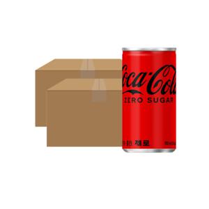 코카콜라 제로 190ml 60캔 제로코크