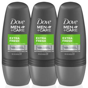 도브 데오드란트 롤온 땀억제제 맨  컴포트/프레쉬 50ml 3개