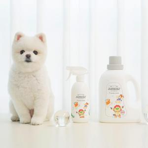 뽀숑 반려동물 탈취제 대용량 강아지 고양이 순수한 무향 2.5L+500ml