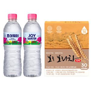맥널티 티브루 보리차 진액 10ml 30입2개 (조이워터 500ml20개 증정) /생수 1box 증정 / 보리차