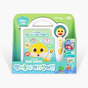 핑크퐁 영어놀이 아기상어펜 +아기상어 미니스티커북 1종 단독세트 조카선물 추천